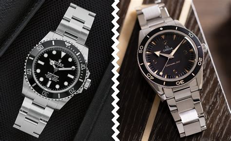 rolex submariner vs omega.